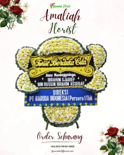 Papan Bunga Duka di Ciateul
